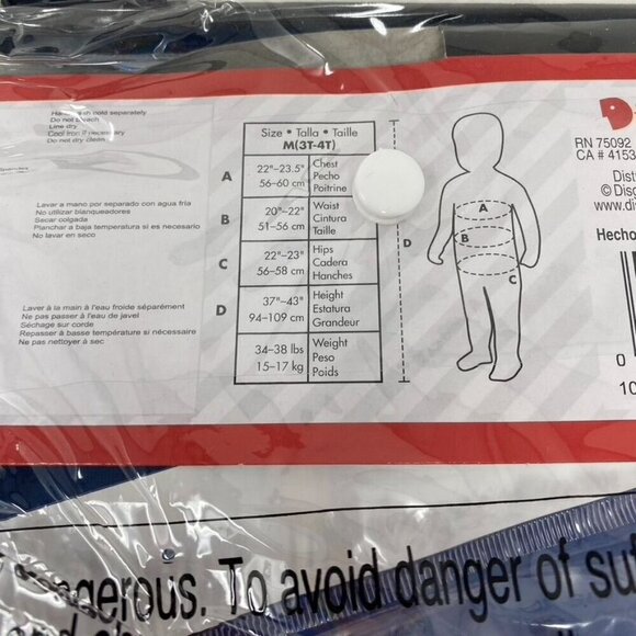 Disguise Toddler Super Mario Halloween Costume Jumpsuit Size Various - Picture 5 of 11